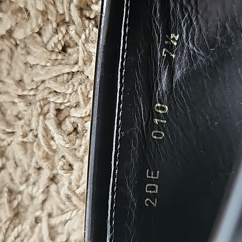 Prada leather dress Slip on men's shoes 👞 - Picture 3 of 9